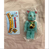 Bearbrick Series 33 ANIMAL Lucky Cat GID Blue 100%